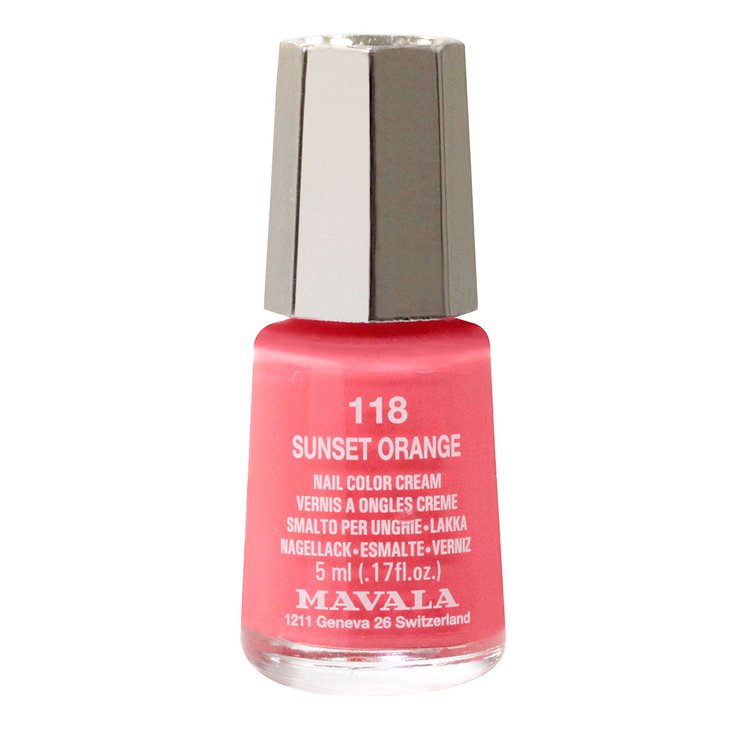 Mini color vernis à ongles 5ml 118 sunset orange