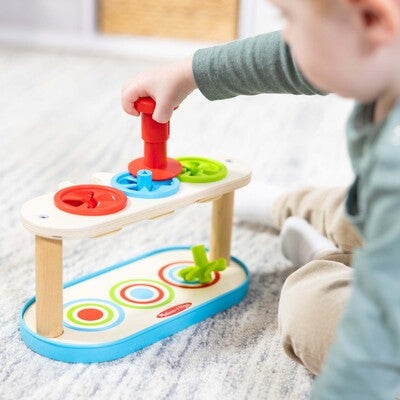 Melissa & Doug Match & Push Utviklingslekesett