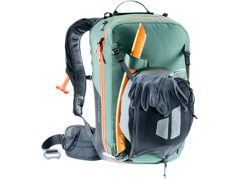 deuter Rucksack Alproof Lite 20 SL, Jade/Black Lawinenrucksack