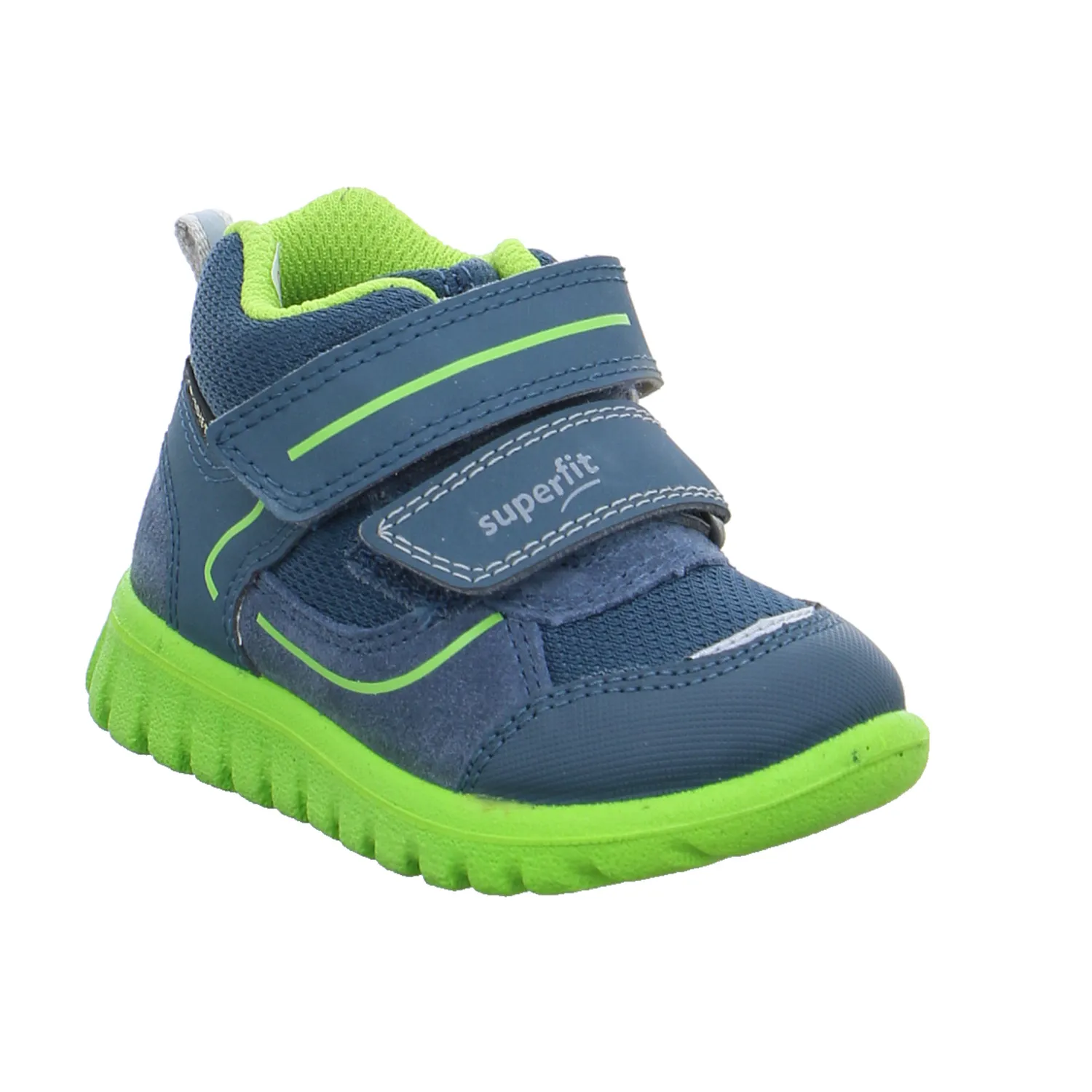 SUPERFIT Baby-Sport-Bottine Blau Textil  Sneaker