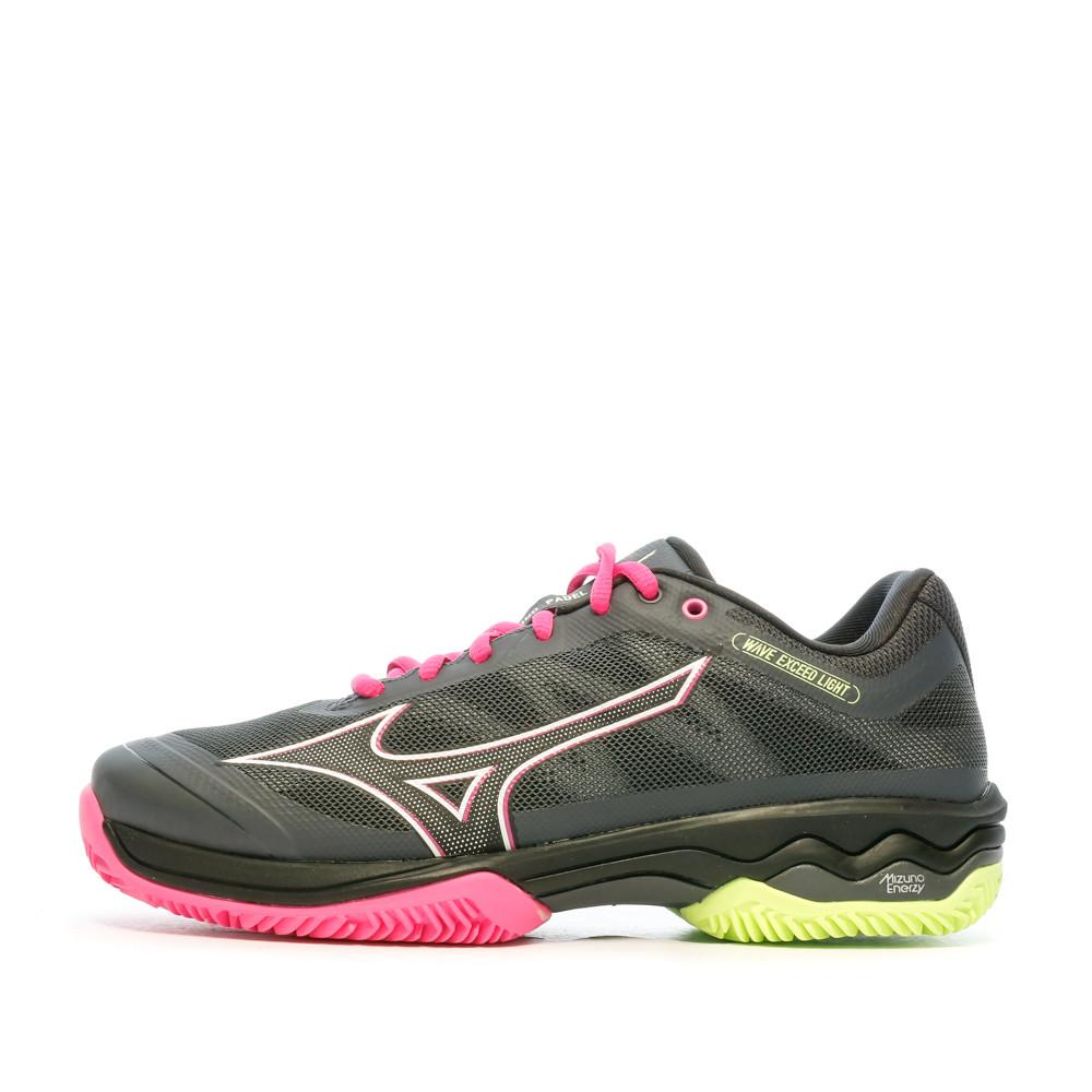 Mizuno Chaussures de Padel Noir Femme MizunoWave Exceed Light
