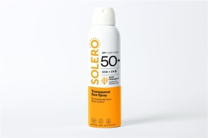 SOLERO Sonnenspray transparent SPF50+, 200 ml