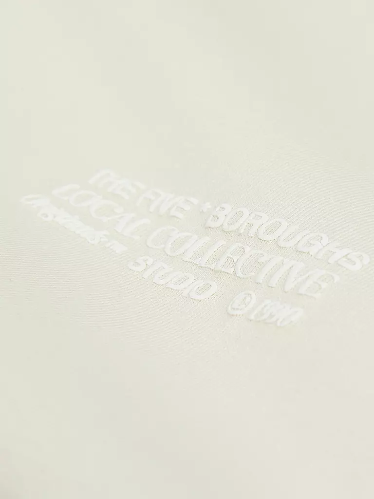 JACK & JONES T-Shirt JORBROOKLYN creme