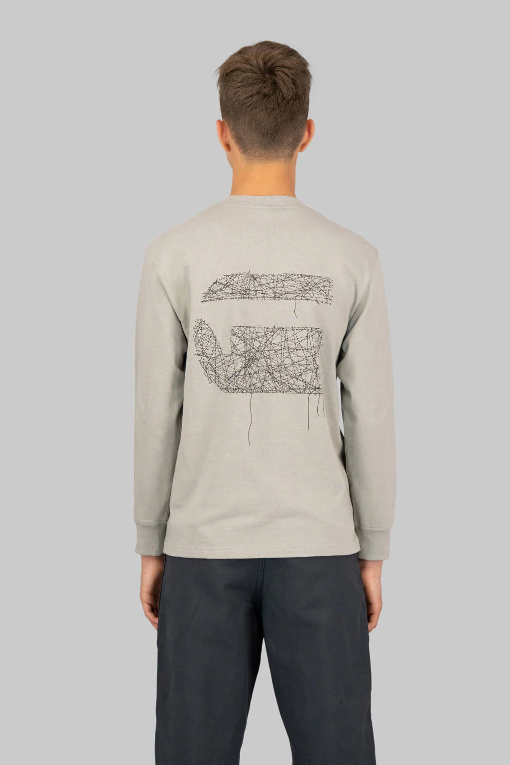 G-STAR longsleeve grijs