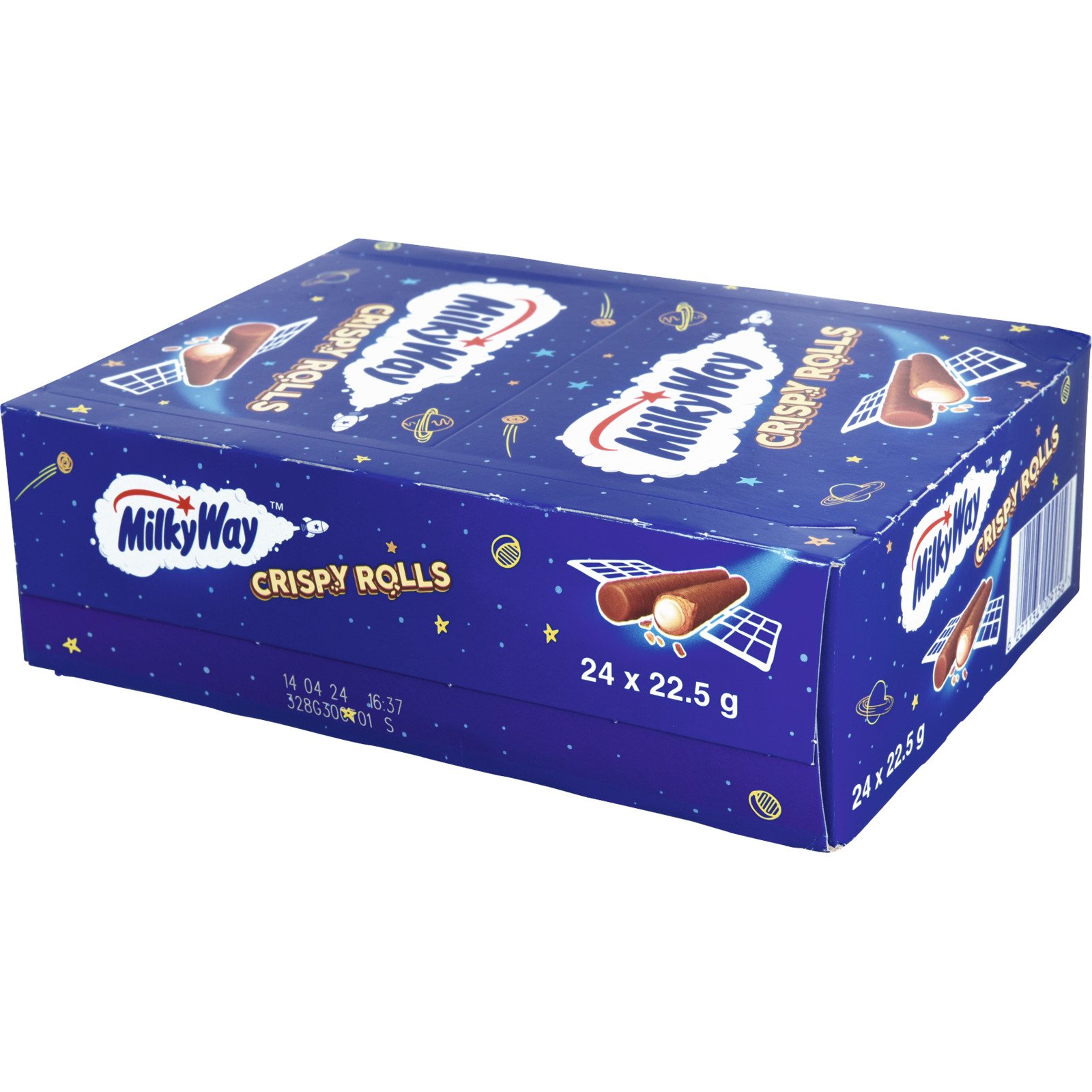 Milky Way Crispy Rolls 24 x 22.5 g