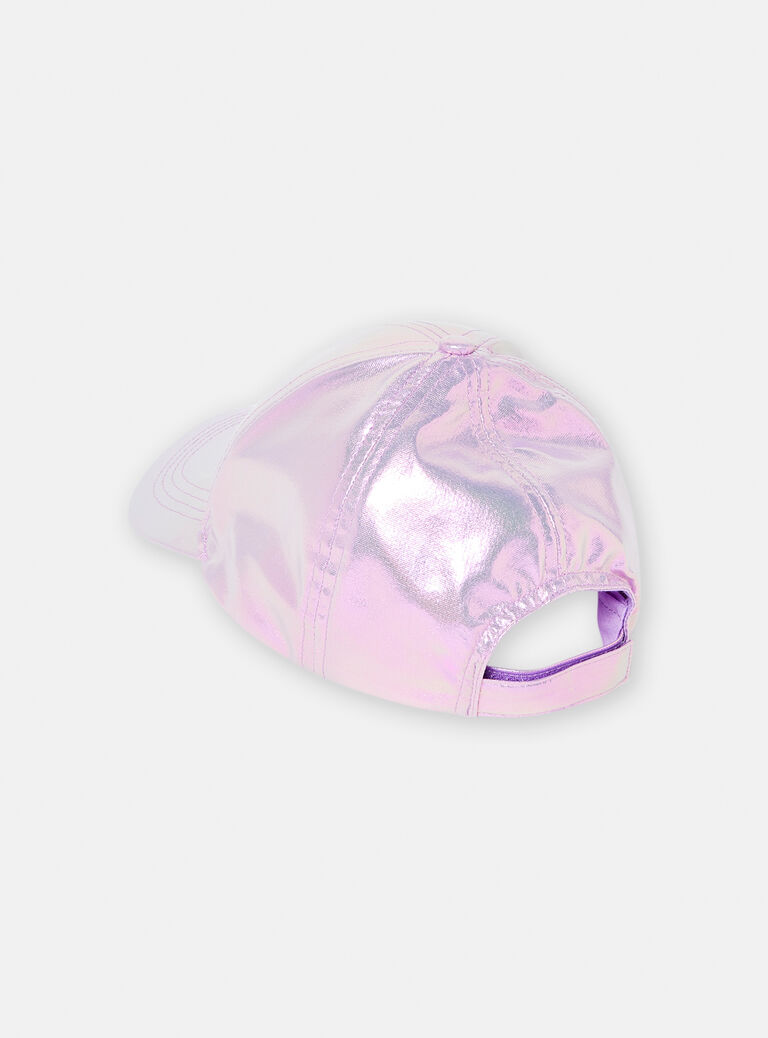 Casquette brillante pour fille