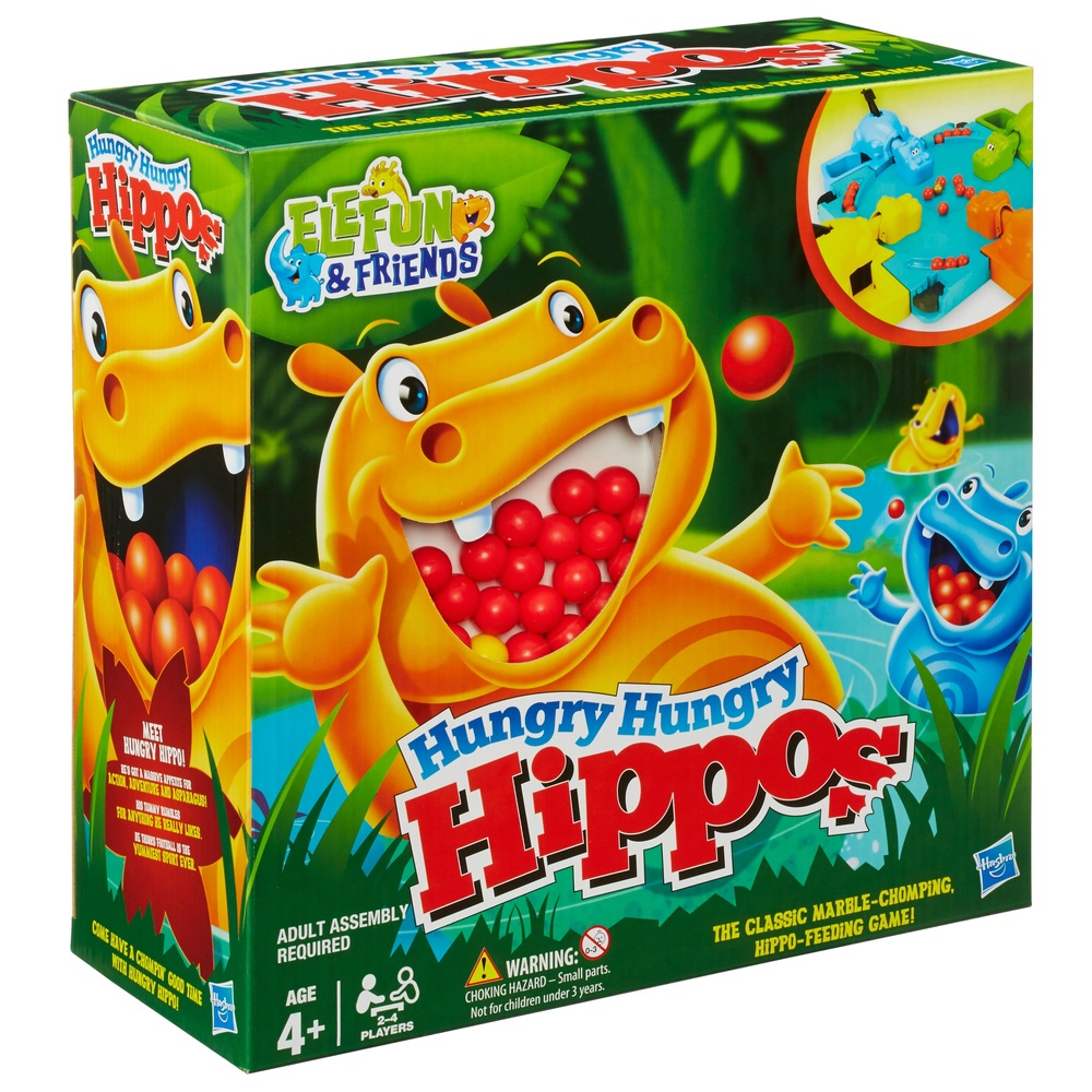 Hungrige, hungrige Nilpferde