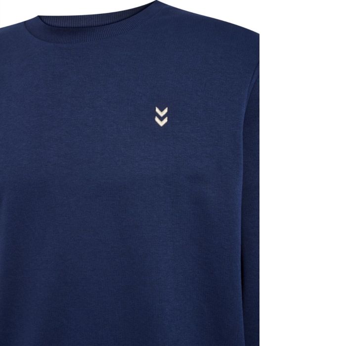 Hummel Herre Trøjer Pulse Sweat Crewneck Blå