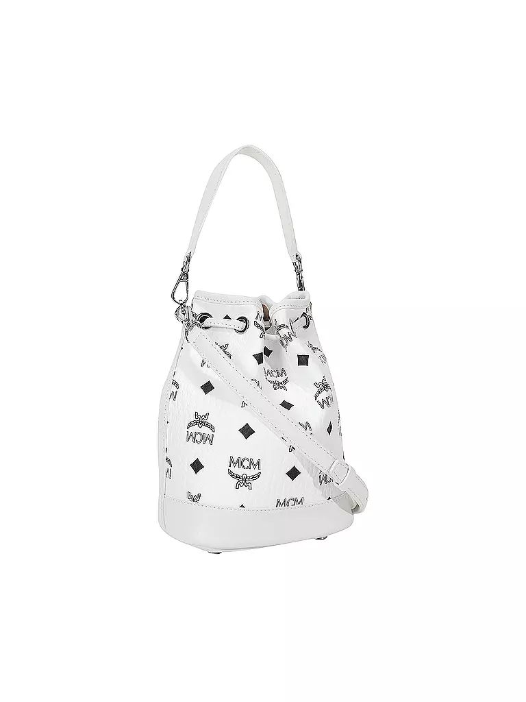 MCM Tasche - Bucket Bag DESSAU MINI weiss
