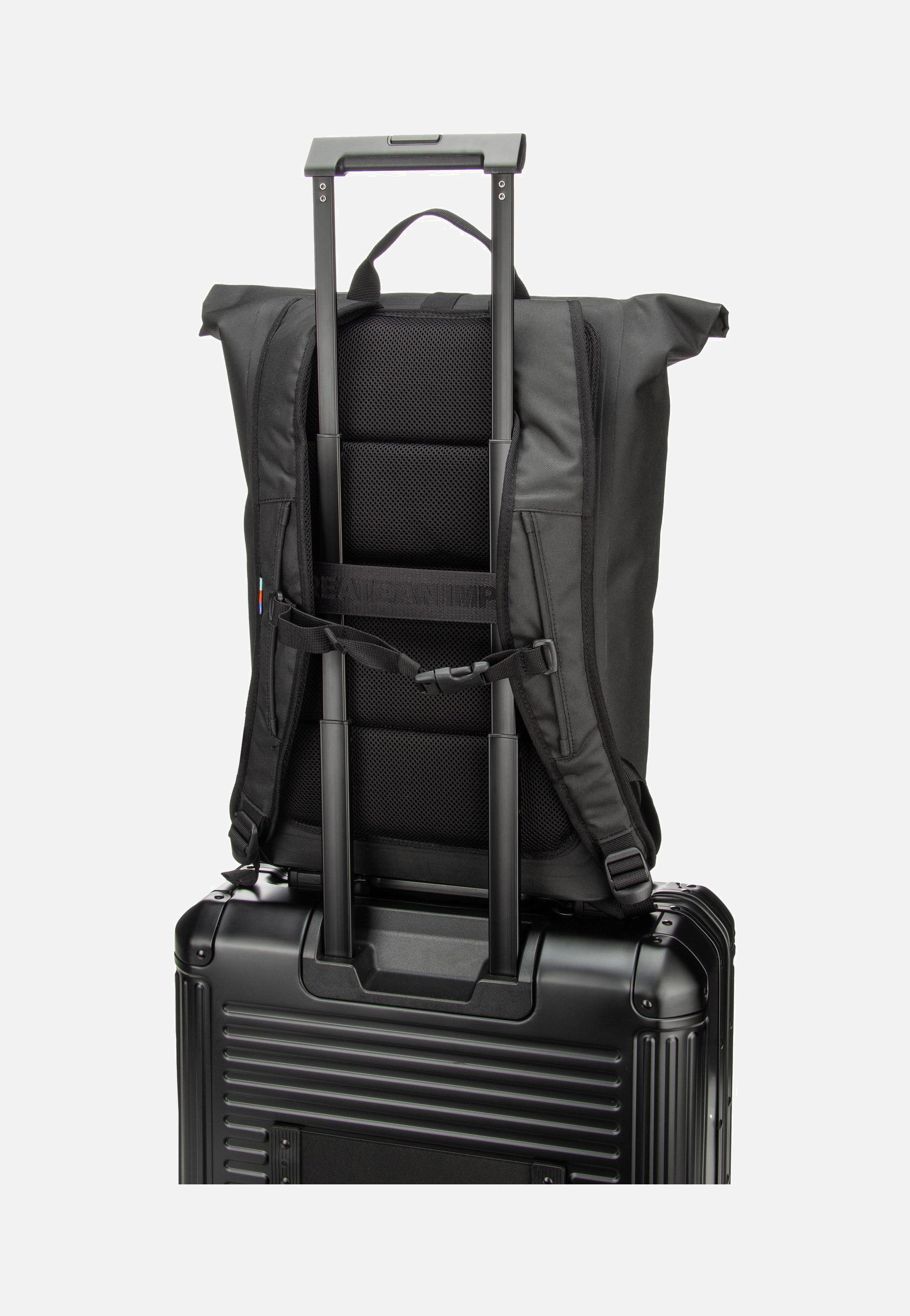 Rolltop Lite 2.0 Black - Rolltop Rucksack