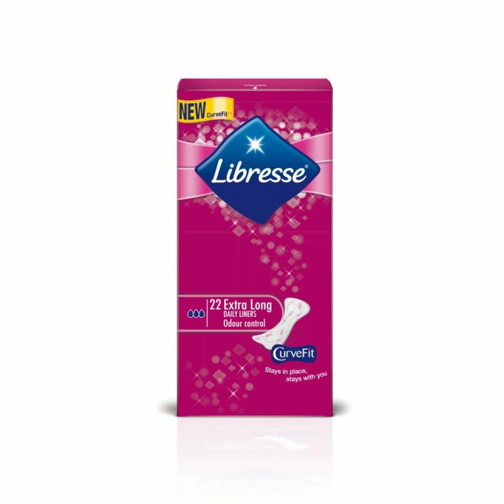 Libresse Inlegkruisjes Extra Long22 stuks
