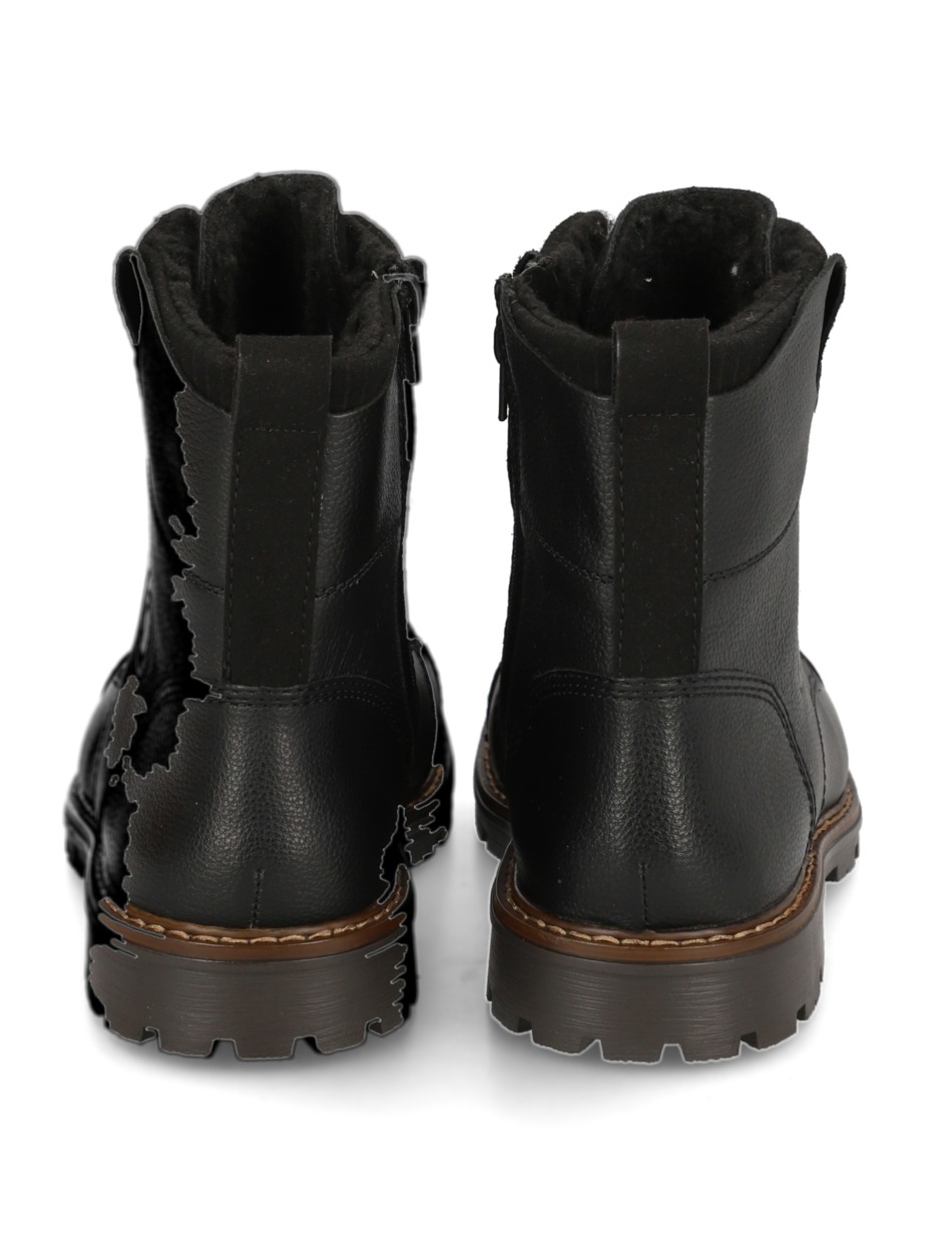 Glattleder Boot