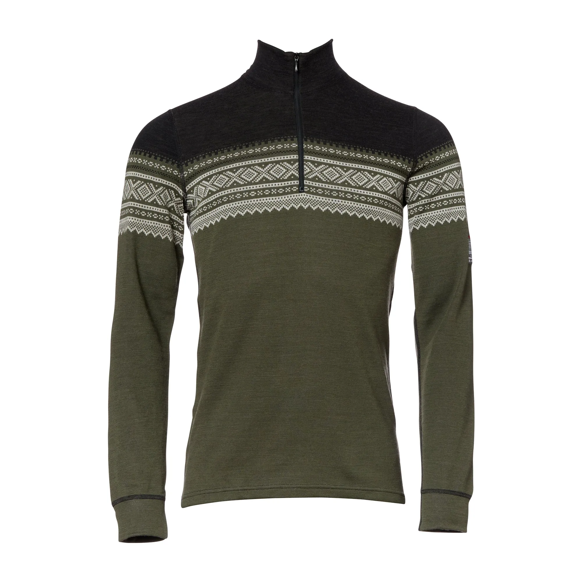 Aclima -  Aclima Pullover DesignWool Marius Mock Neck Zip nordmarka