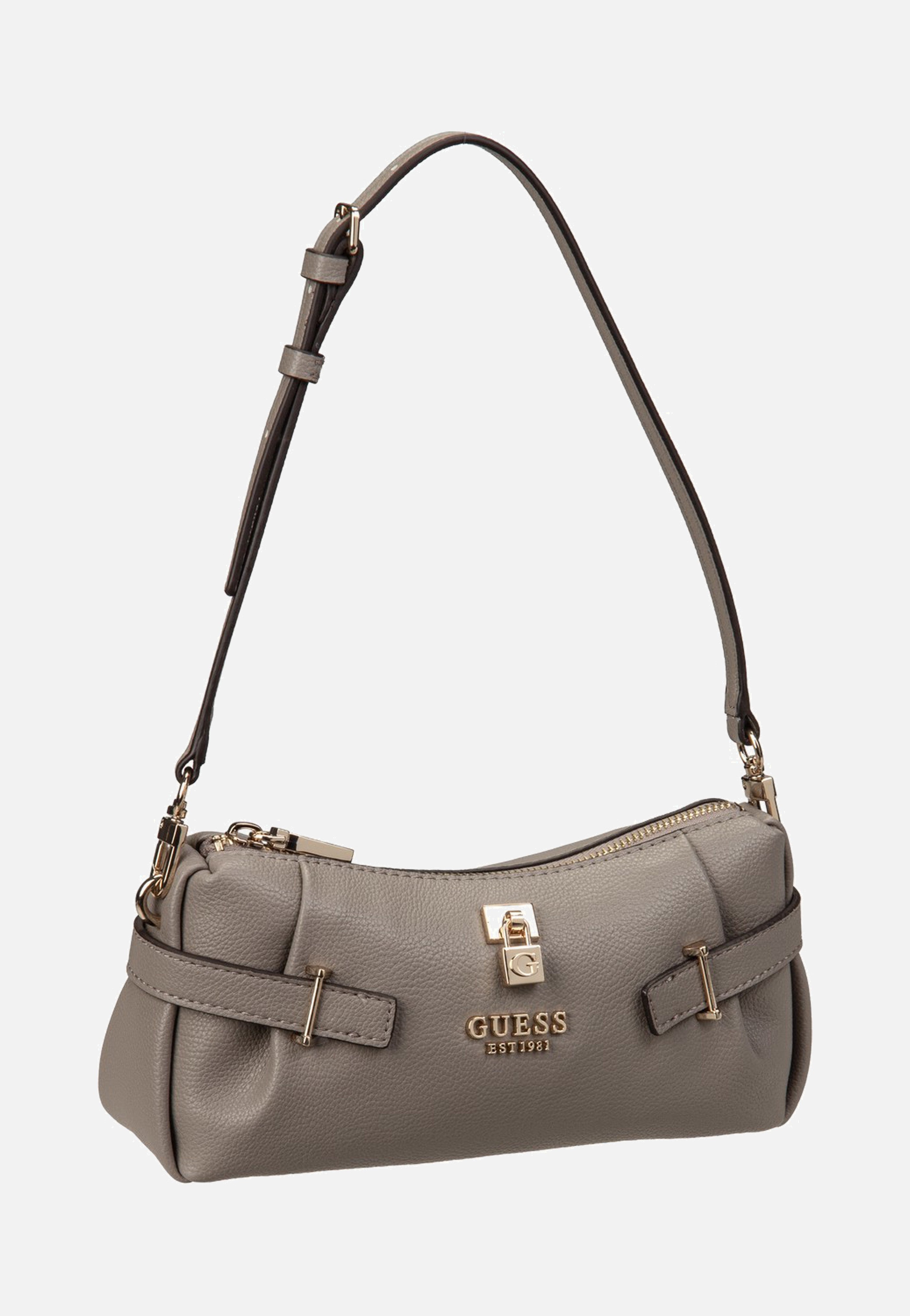 Yesba Mini Top Zip Dark Taupe - Umhängetasche