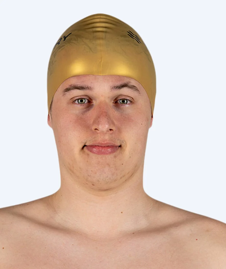Watery badehætte (fra 10 år) - Signature - Guld