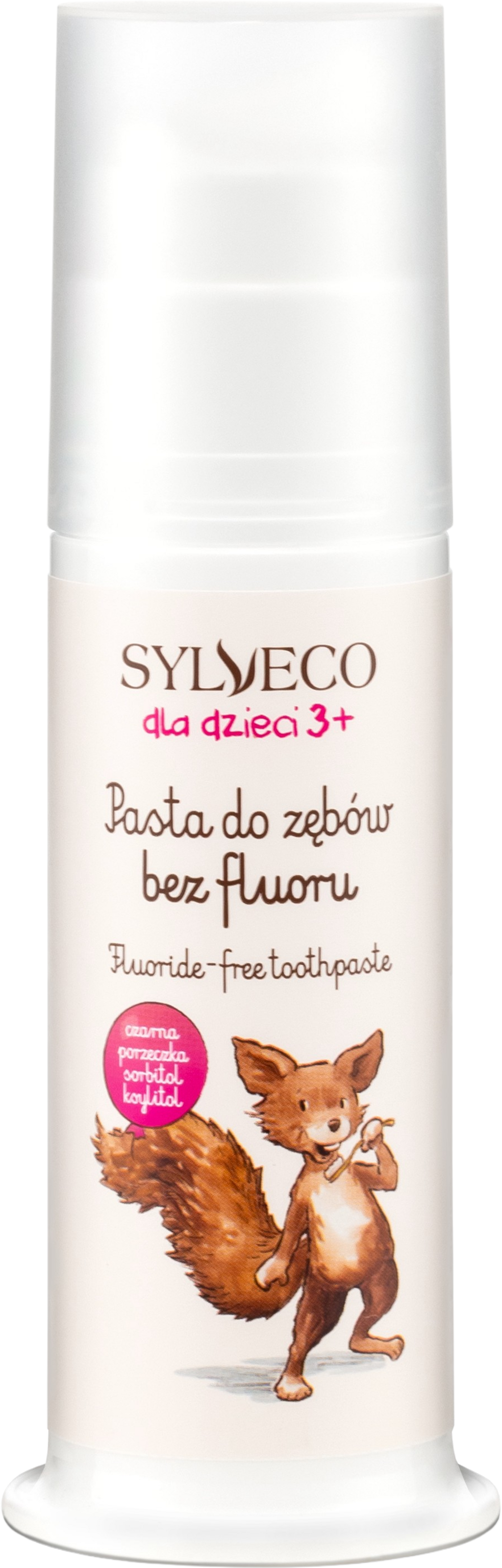 Sylveco  For Kids Fluoride-free Toothpaste, 75 ml