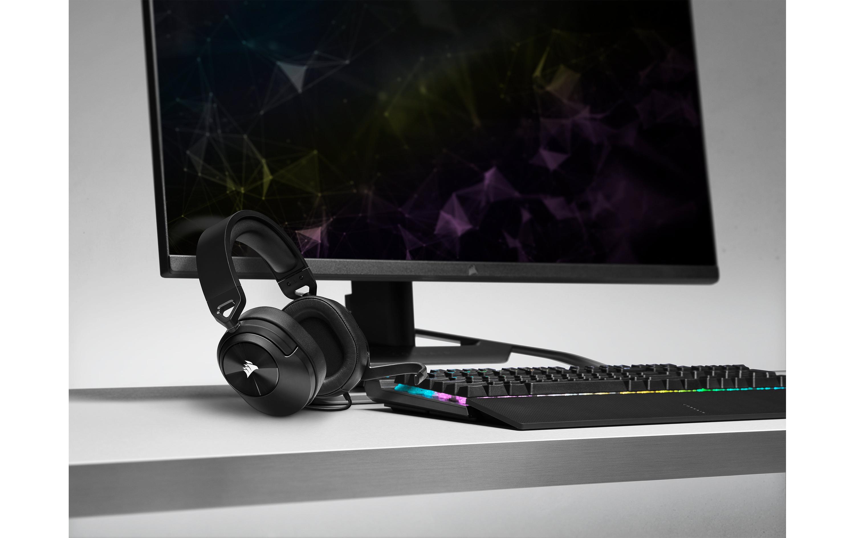 Headset HS55 Surround SchwarzGaming Headset mit Surround Sound
