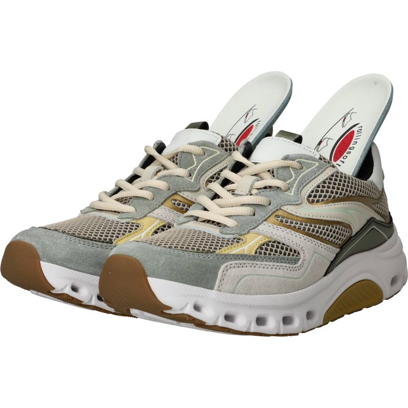 Gabor Rollingsoft Sneakers Groen Dames