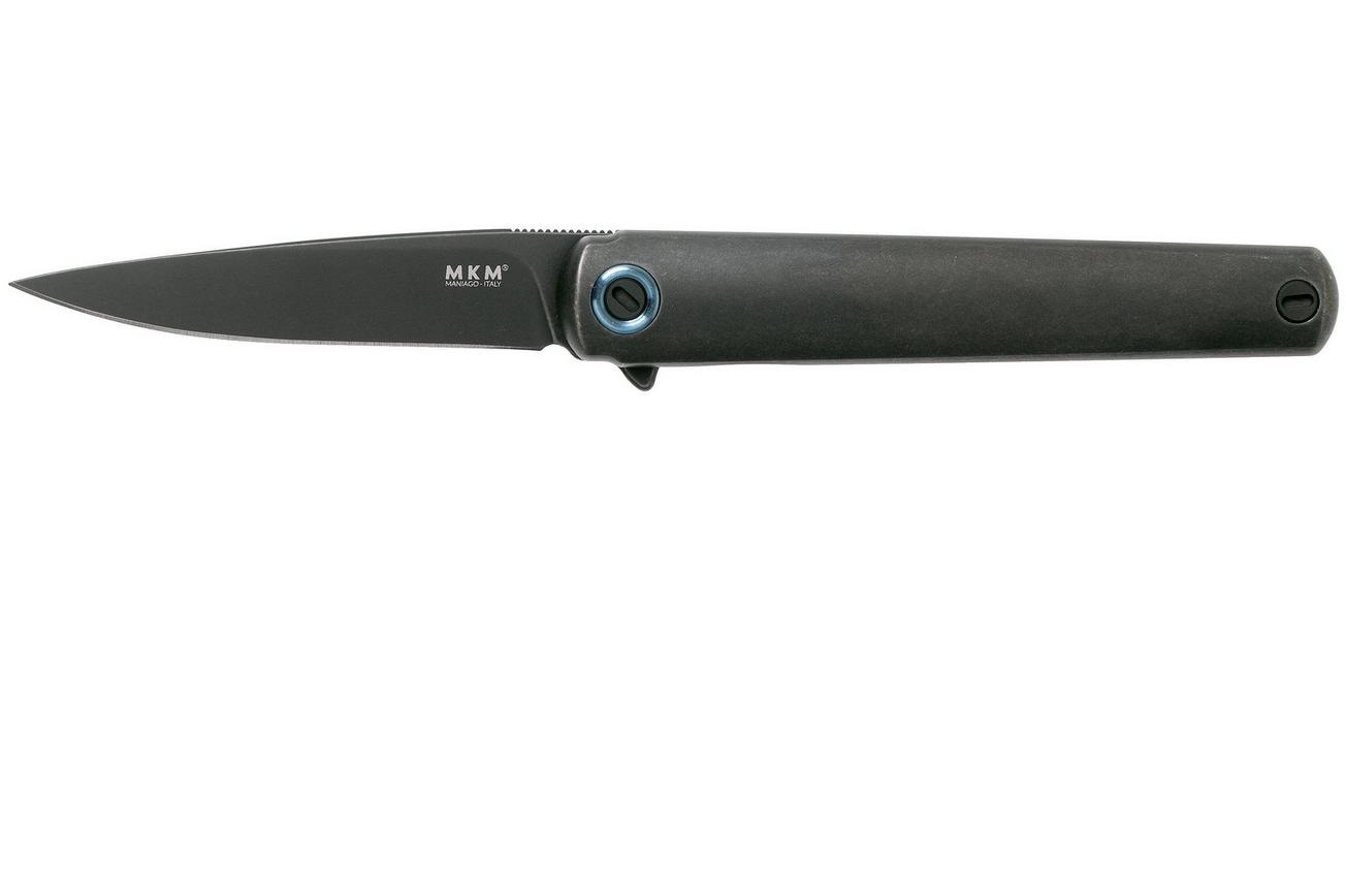 MKM Flame Drop FL01-TDSW Dark Stonewash Titanium zakmes, Michael Zieba design