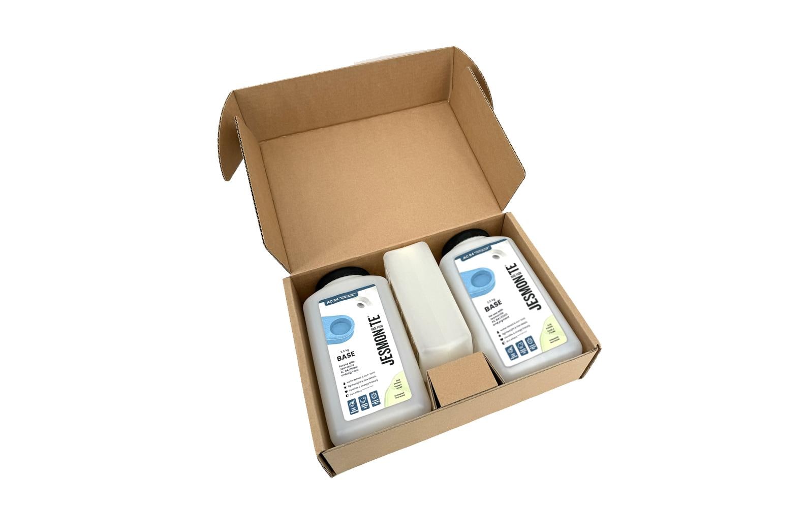 Modellier-Set AC84 1 l + 5 kg Pulverbasis Weiss<br>Modellier-Set aus Pulverbasis und Basisflüssigkeit