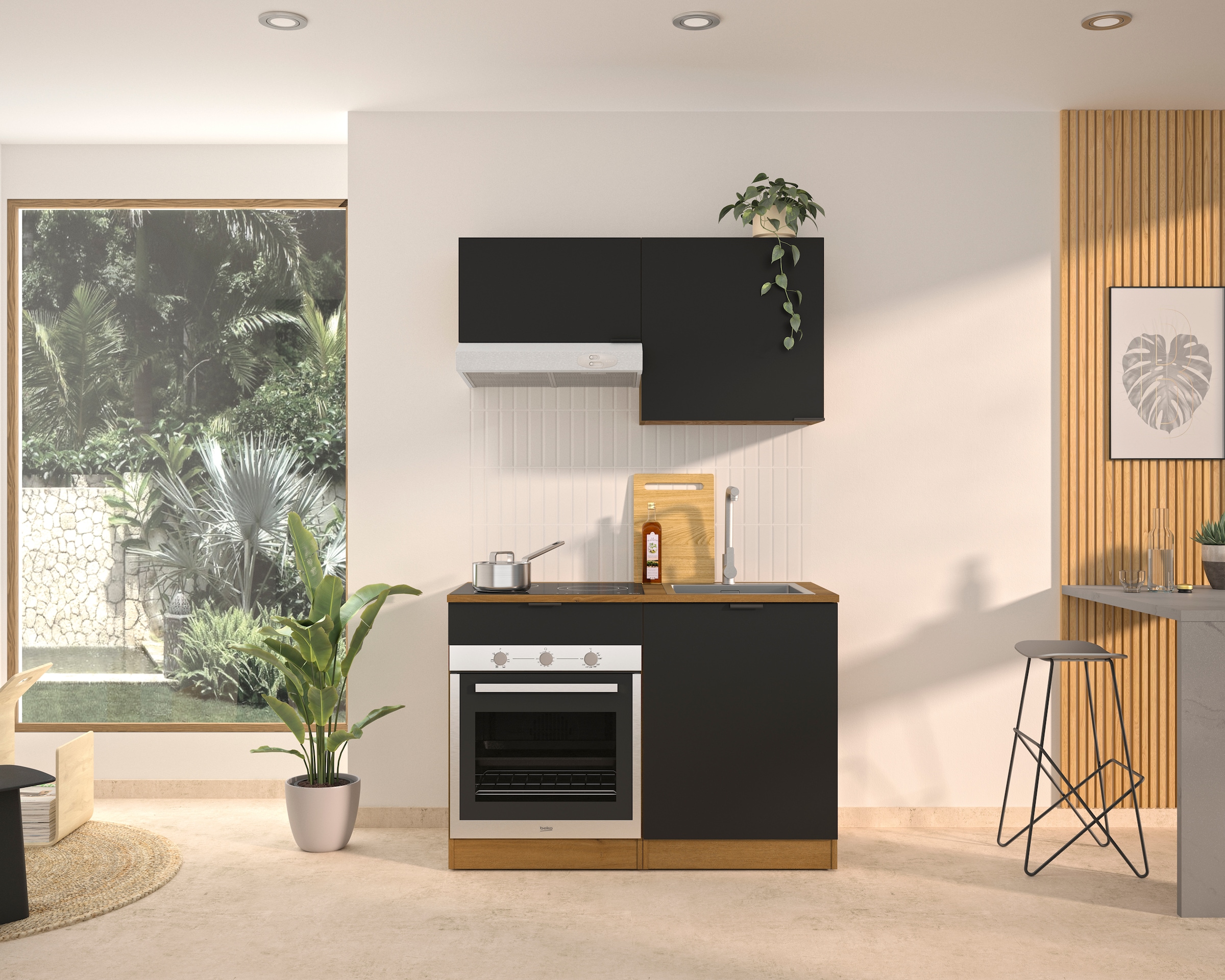 Gami Herdumbauschrank »Eden Backofenschrank B.60« Backofenschrank B.60