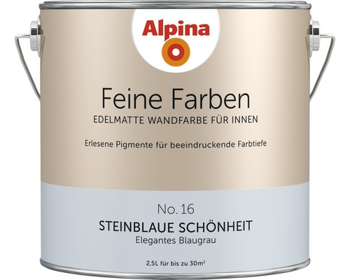 Alpina Fine Colors conserveermiddelvrij Stone Blue Beauty 2,5 L