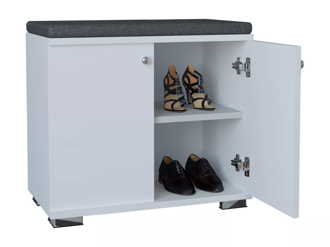 Armoire à chaussures en bois Banc Gados S