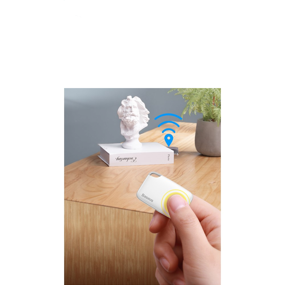 T2 Rope Bluetooth Keyfinder Smart Tracker mit Zwei-Wege Alarm für iOS / Android (Batteriebetrieben)   Schlaufe - Rosa