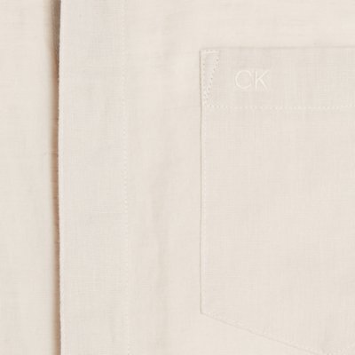 Chemise à manches longues homme Linen Cotton Regular CALVIN KLEIN