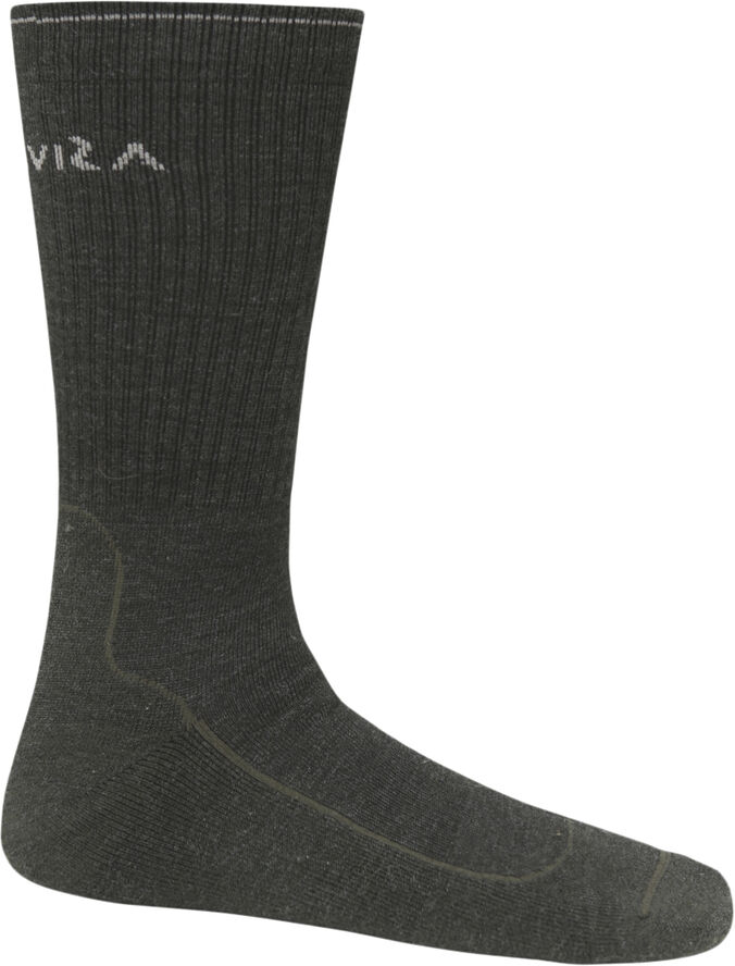 Asivik Asivik Hiker Wool/Silk Sok Grøn