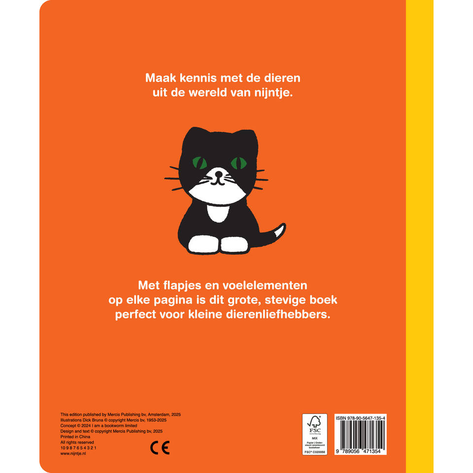nijntjes grote dierenboek - Dick Bruna