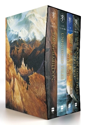 The History of Middle-earth (Boxed Set 1): The Silmarillion, Unfinished Tales, the Book of Lost Tales, Part One & Part Two - The History of Middle-earth (Multiple items, part(s) enclosed)