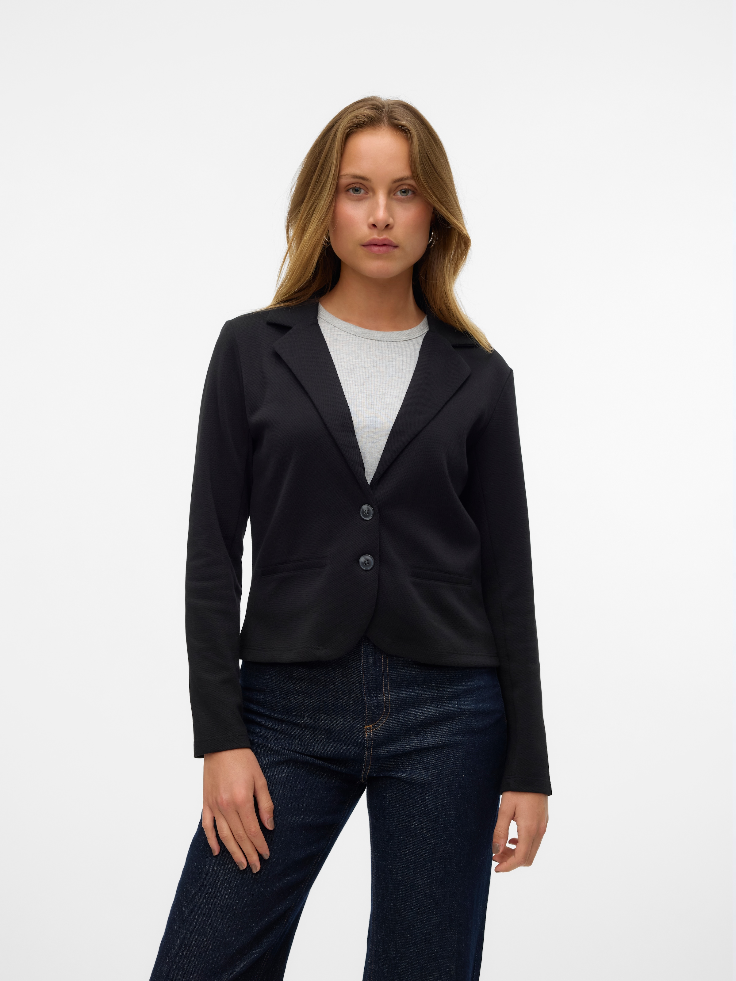 Vero Moda Jerseyblazer »VMEMMA LS BLAZER JRS NOOS«, Einreiher
