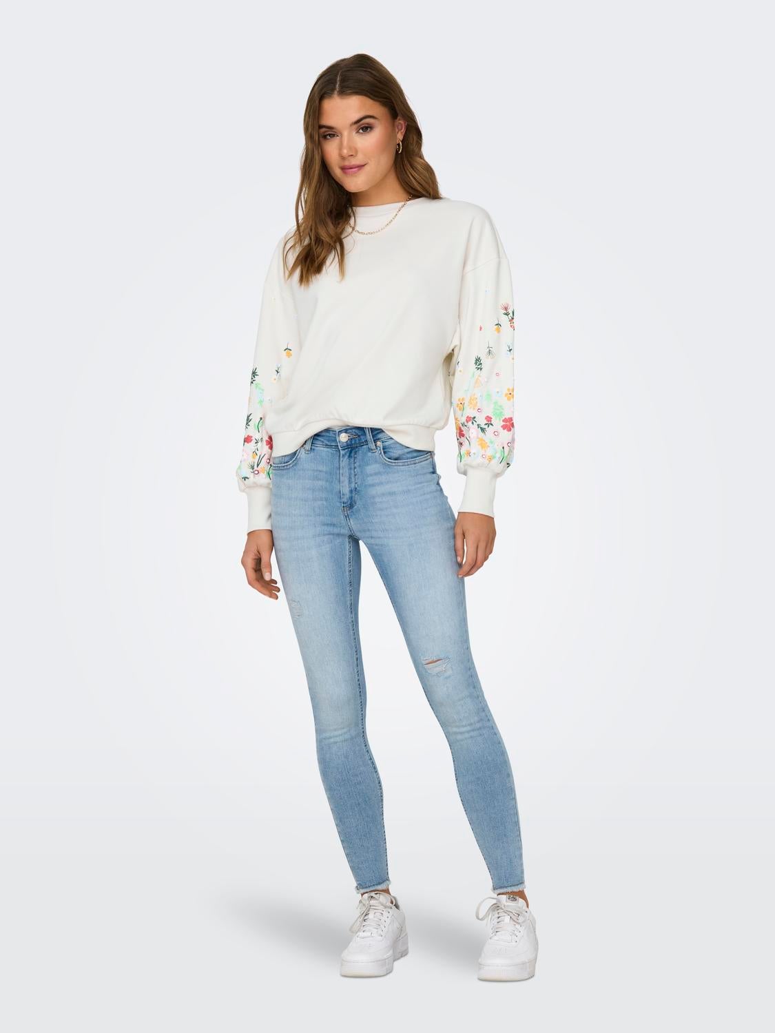 ONLBROOKE Sweatshirt Cloud Dancer