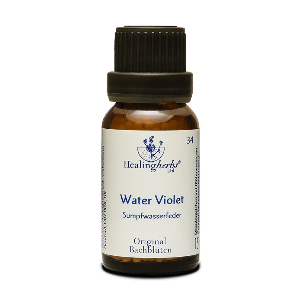 Healing Herbs Water Violet Original Bachblüten Globuli