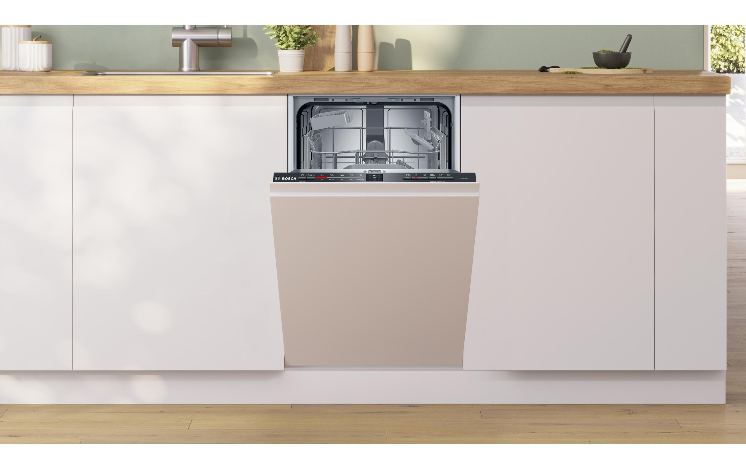 BOSCH teilintegrierbarer Geschirrspüler »SPV2HKX4« 10 Massgedecke