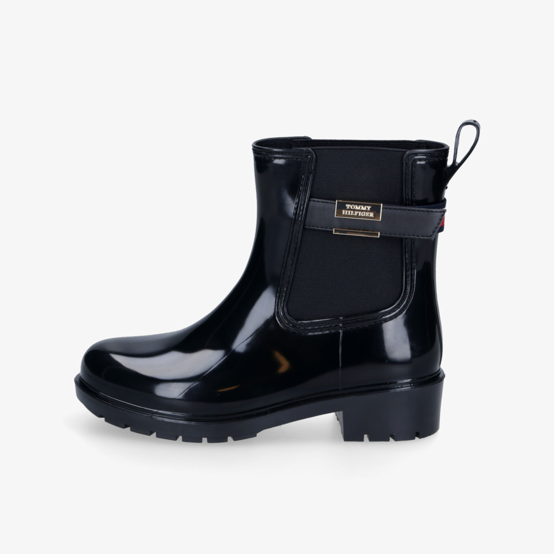 TOMMY HILFIGER Unisex Gummistiefel schwarz
