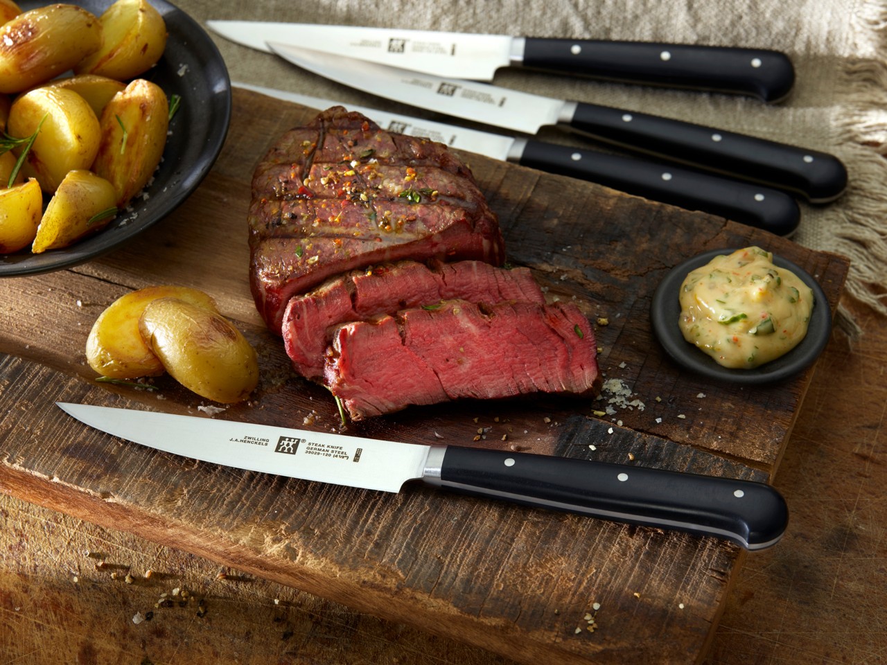 Zwilling - Steaksæt 4-dele - no-color