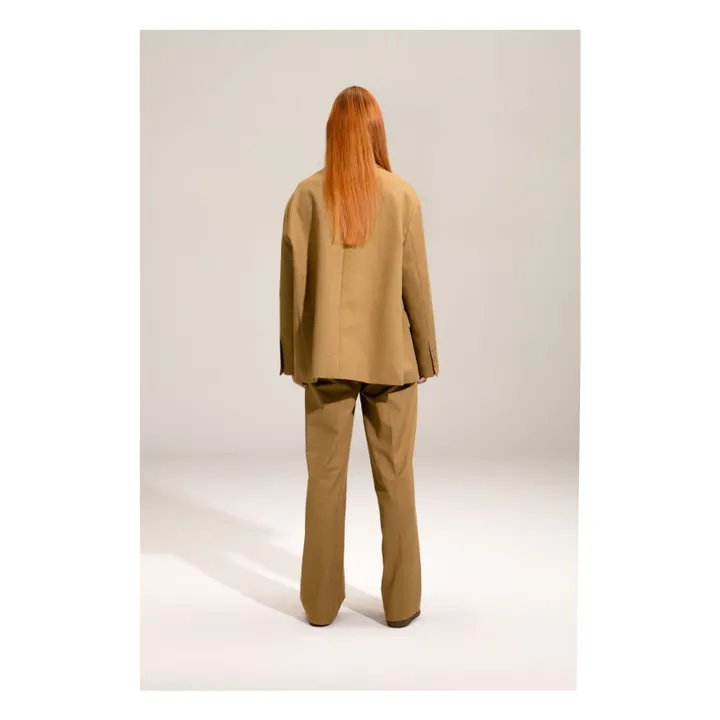 BELLEPIECE Pantalon Varsovie Toile Epaisse | Camel
