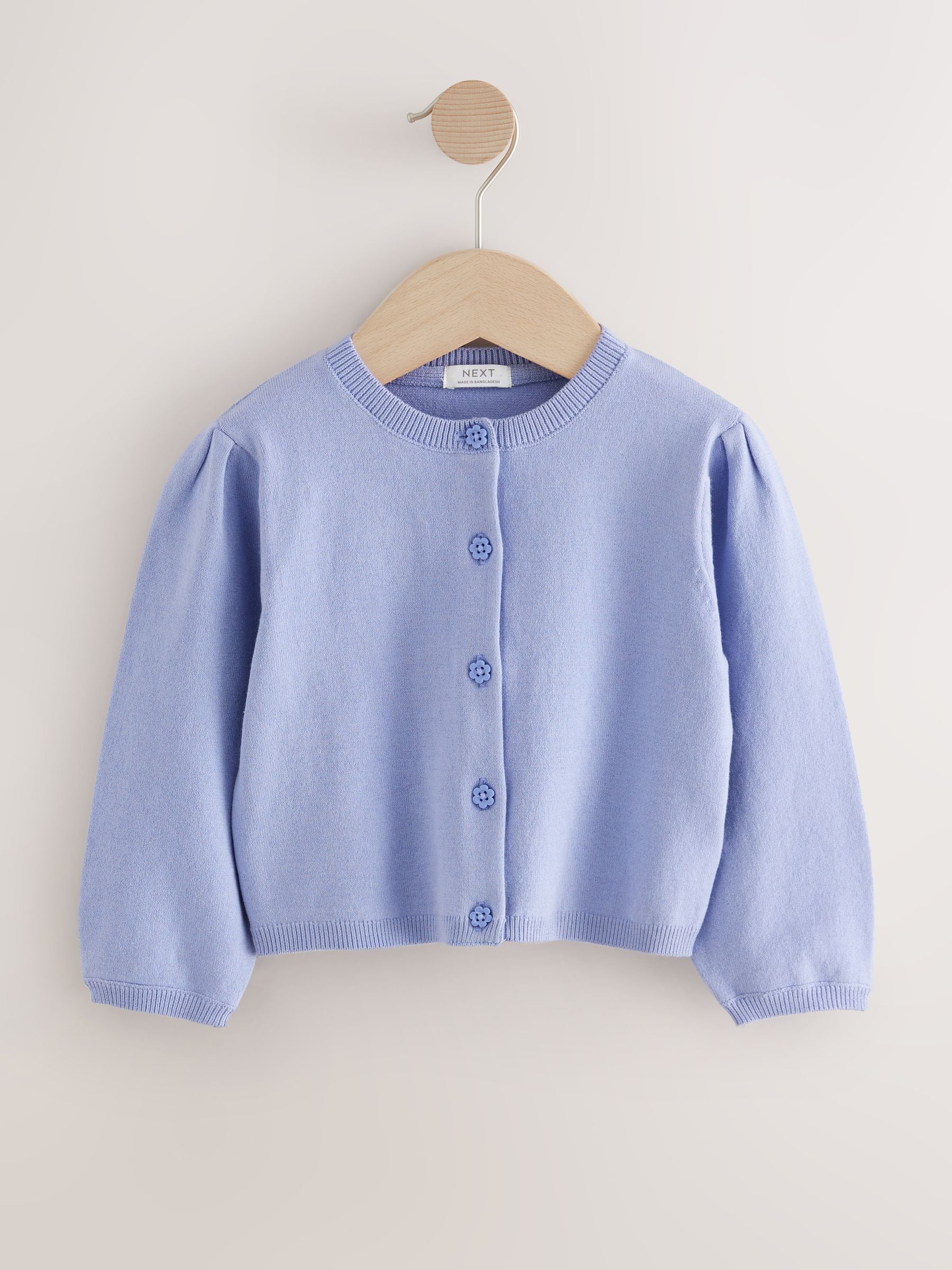 Lila-paars - Vest met plooimouwen (3mnd-10jr)