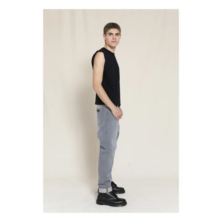 Finger in the nose Jean Loose Ollibis | Denim gris
