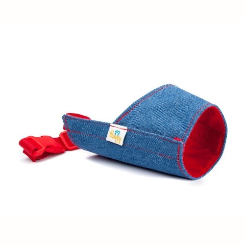 Focinheira para cães Pappy Blue Cowboy, multicolorida
