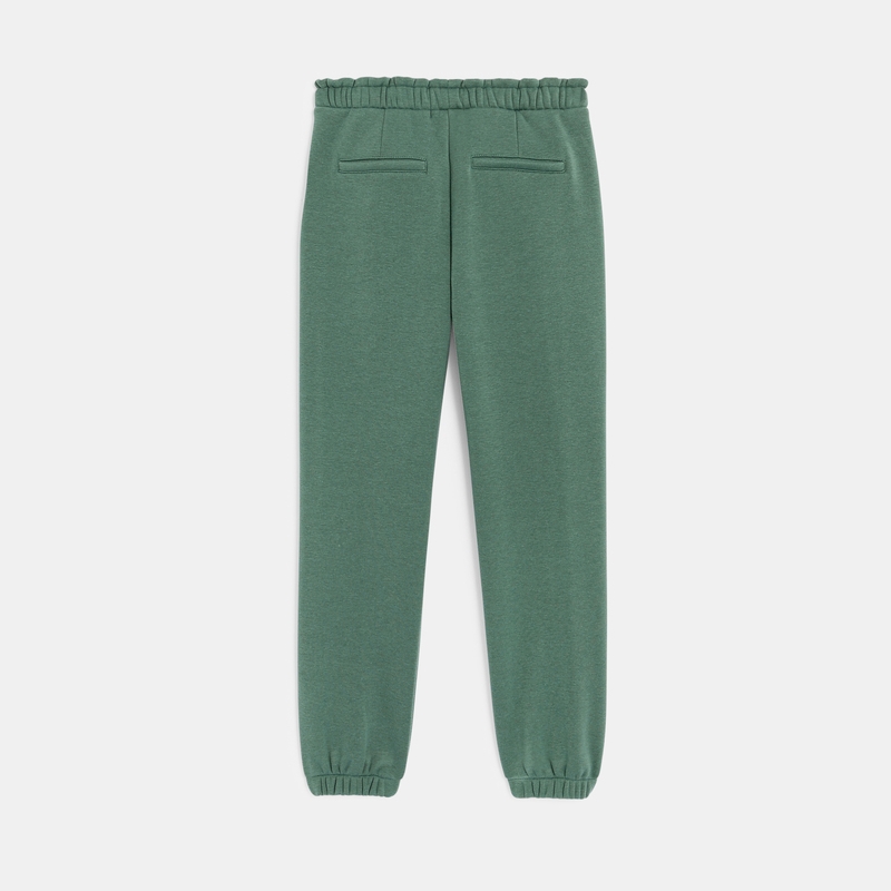 Pantalon de jogging urbain vert fille