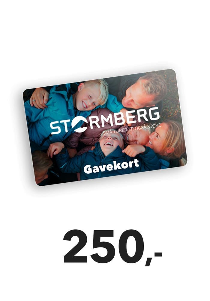 Stormberg Gavekort 250 kr