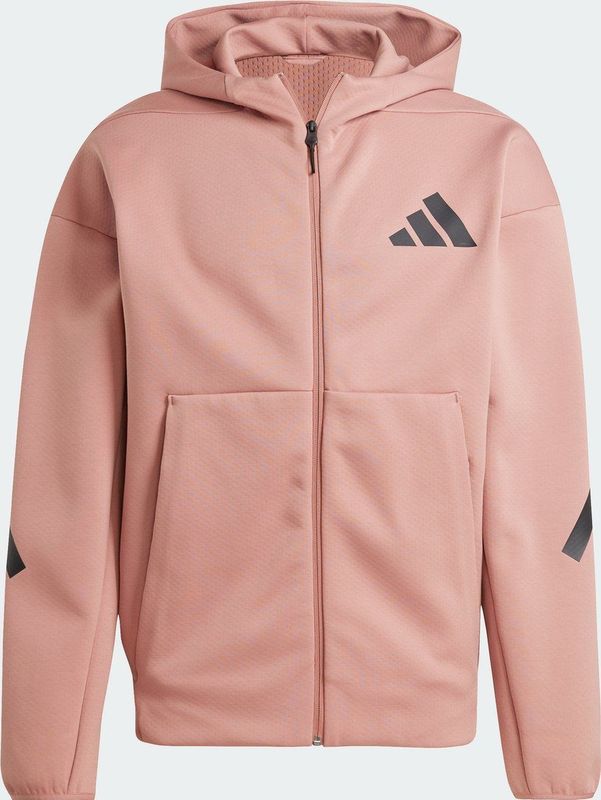 adidas - Z.n.e Sweatshirt - Met Rits - Drielaagse Dubbelgebreide Stof