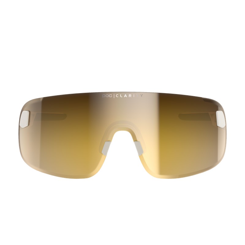 POC cykelbriller okenite off-white/clarity road/partly sunny gold
