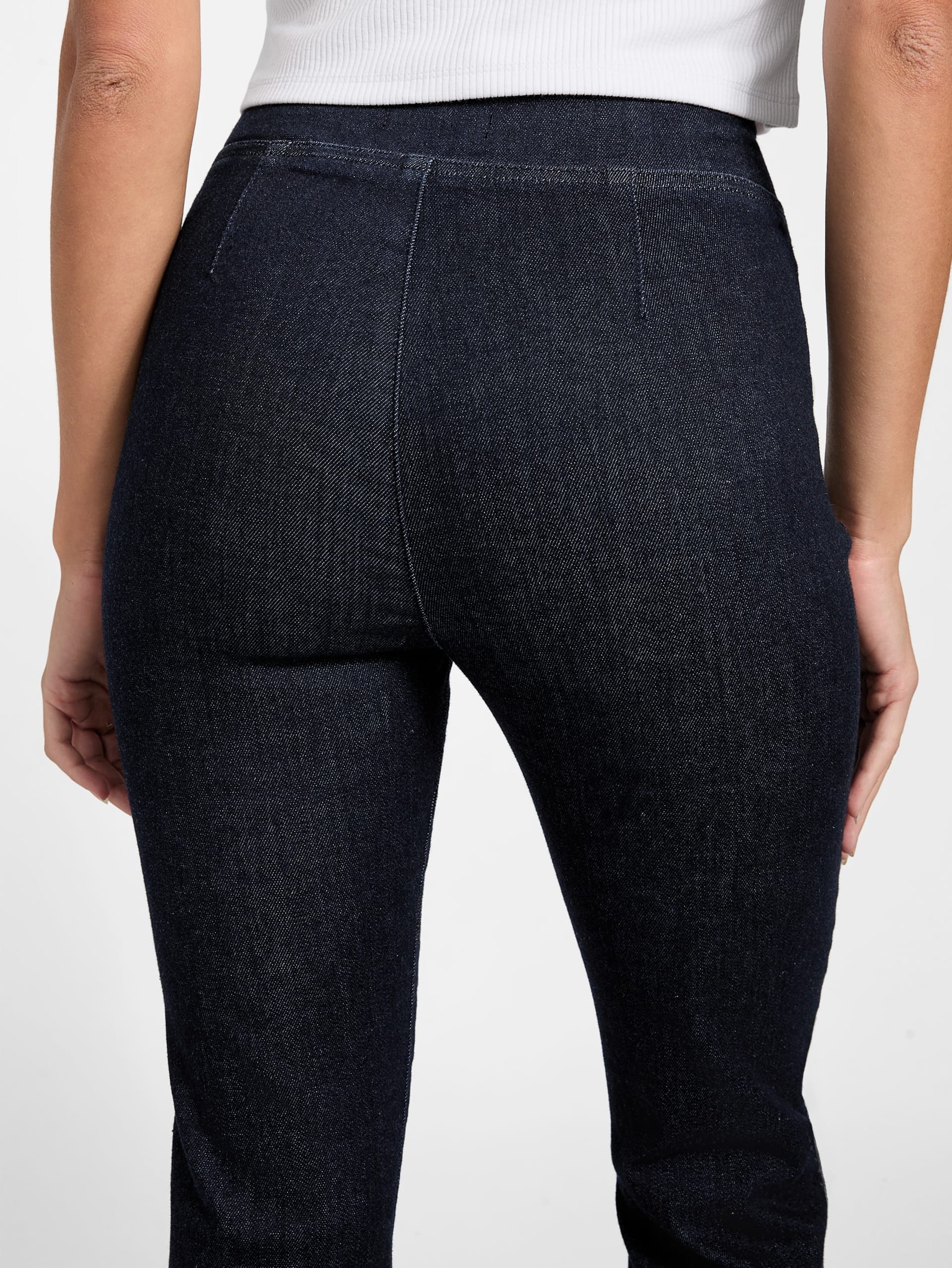 Calça jeans bootcut para bebê com elasticidade ecológica