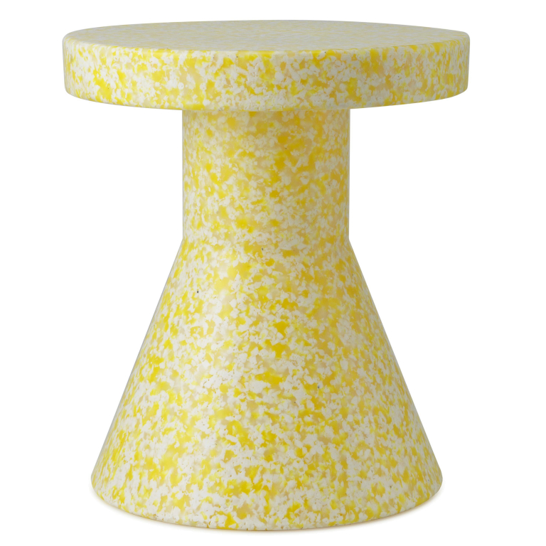 Normann Copenhagen Bit Stool Cone bijzettafel geel