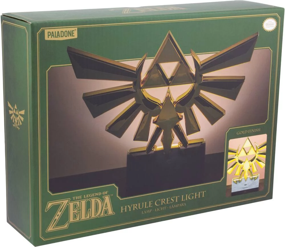 THE LEGEND OF ZELDA - LAMPE HYRULE CREST