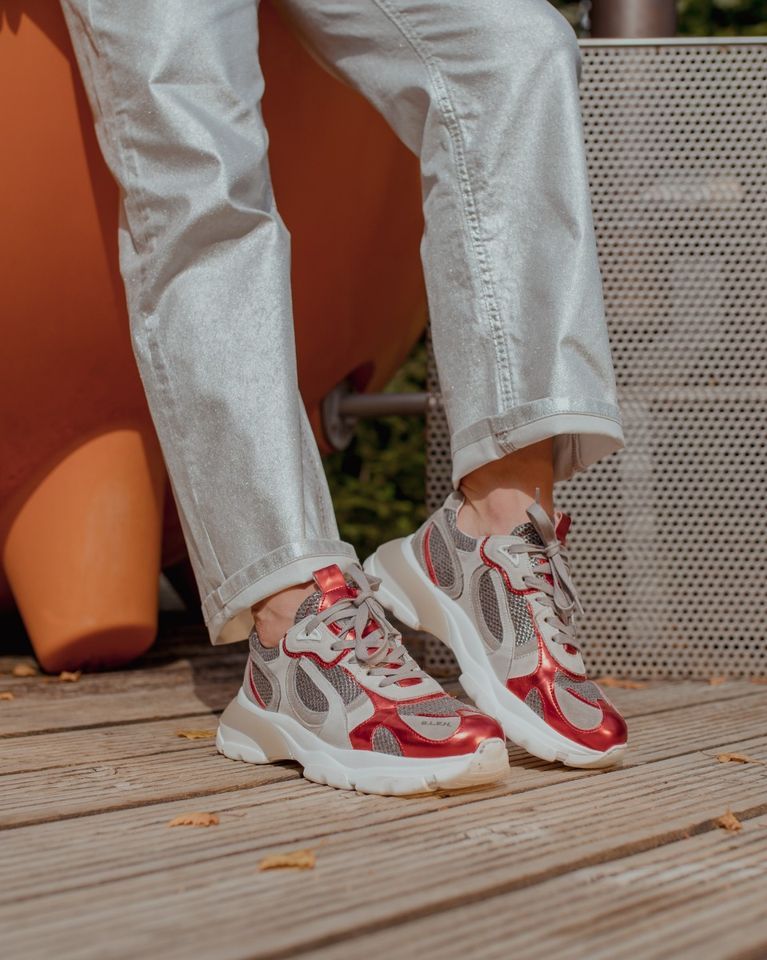 B.L.A.H. Muriel Off-White/Multicolor Damessneakers